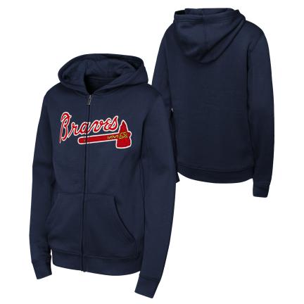 Atlanta Braves - MLB Wordmark Youth Hoodie