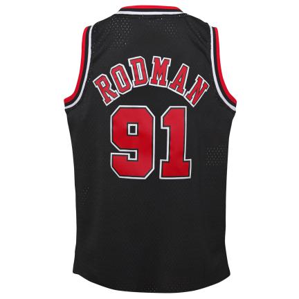 Chicago Bulls - NBA 1997 Dennis Rodman Swingman Alternate Youth Jersey