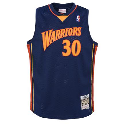 Golden State Warriors - 2009 Steph Curry Swingman Road Youth Jersey