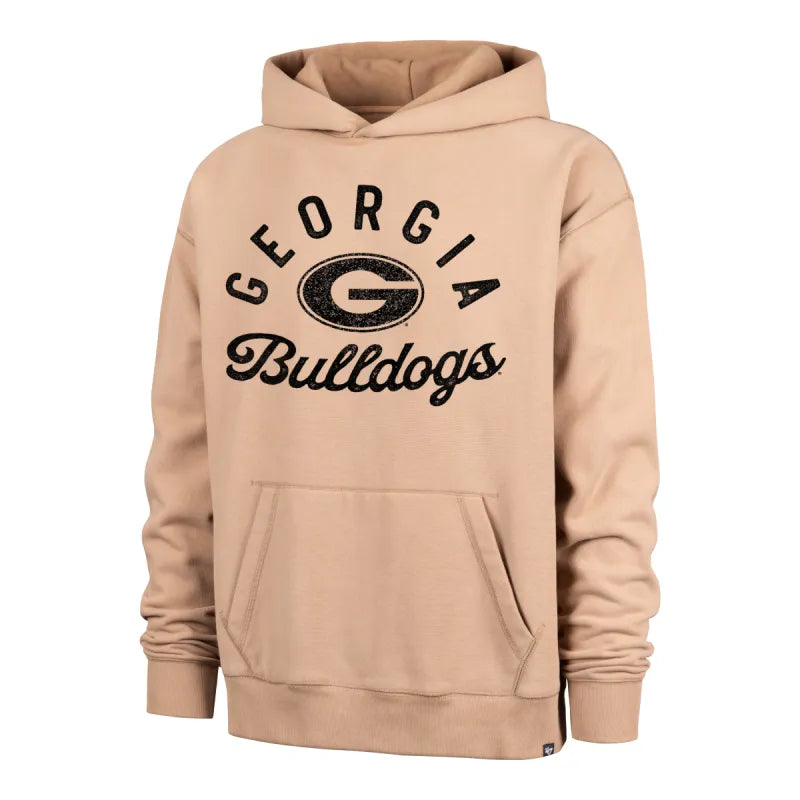 Georgia Bulldogs - NCAA Dusted Bowline Foundation River Men's Black Hoodie, '47 Brand