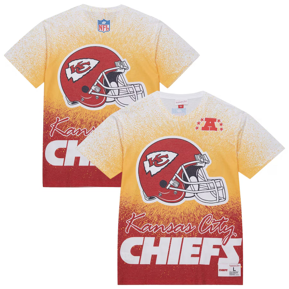 Kansas City Chiefs - NFL Team Burst Sublimated T-shirt