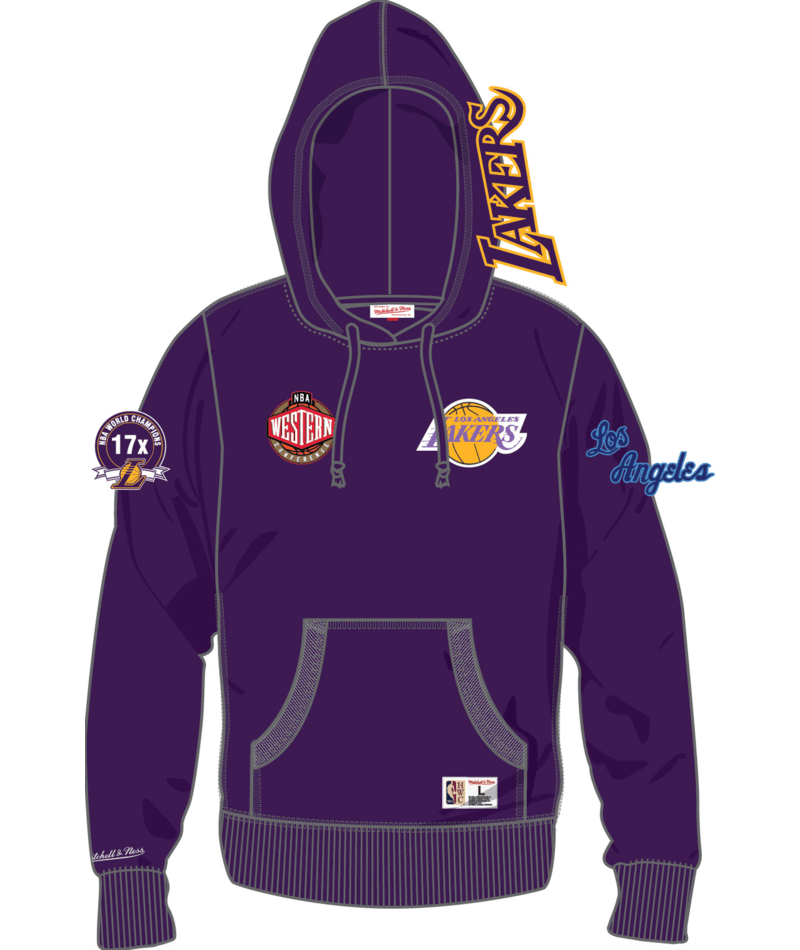 Mitchell & Ness Mix - NCAA-MLB-NBA-NFL Hoodie