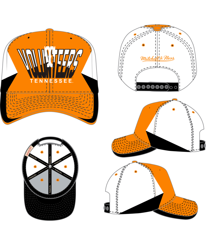 Tennessee Volunteers - NCAA Retrodome Pro Snapback Orange Hat