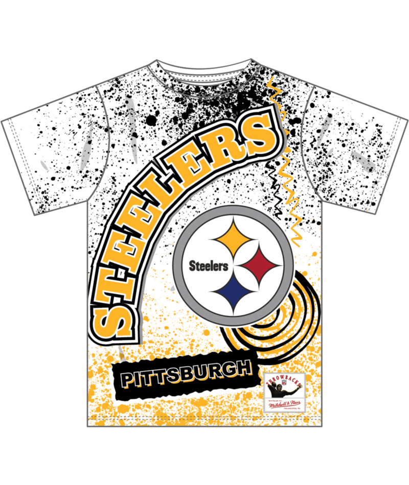 Pittsburgh Steelers - Team Burst Sublimated Short Sleeve T-Shirt