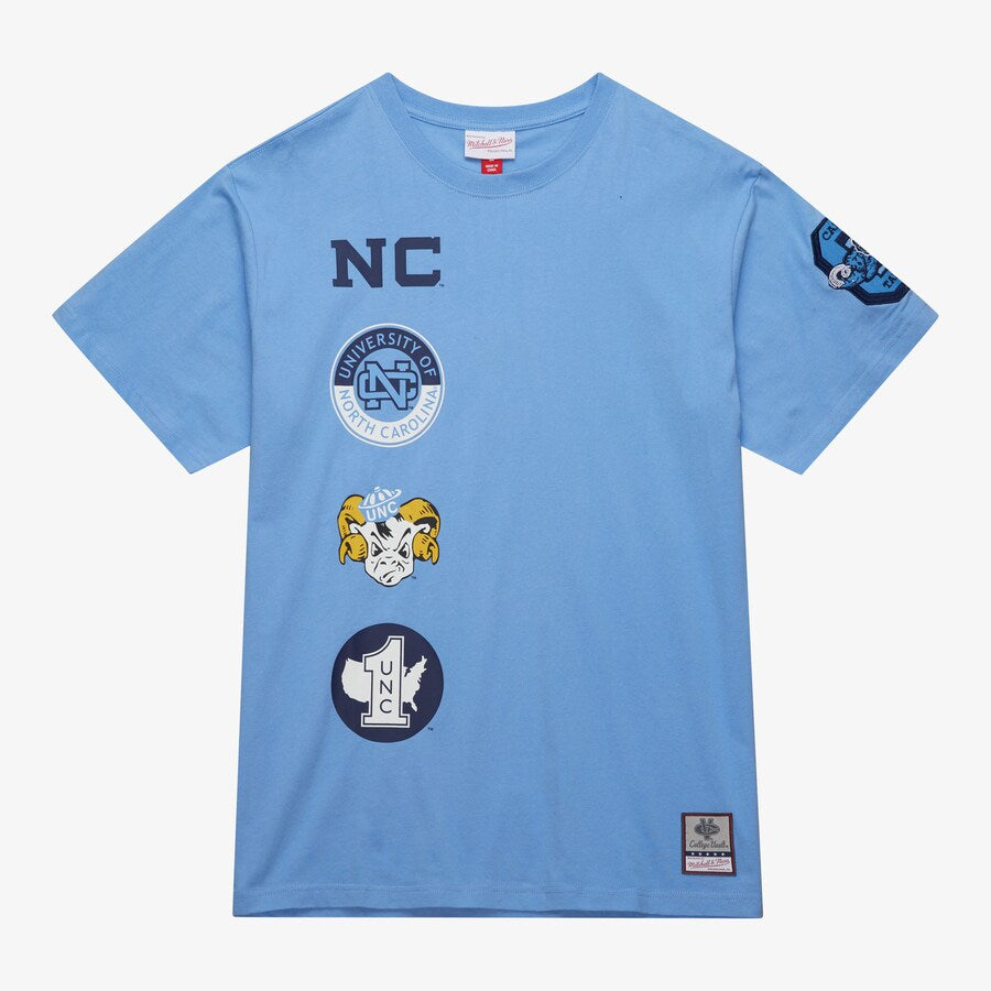 North Carolina Tar Heels - NCAA Hometown Vintage Logo Light Blue Men's T-Shirt