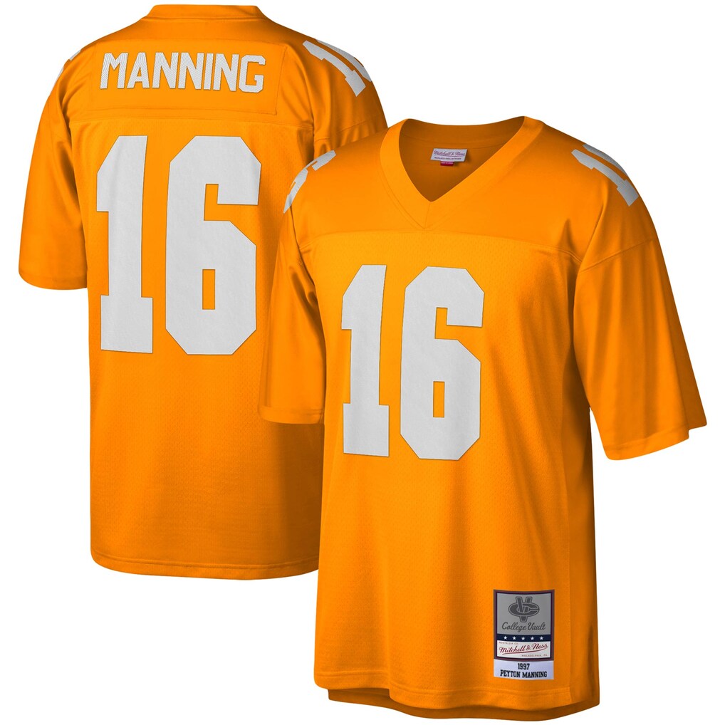 MANNING 8 ユニフォーム Mitchell & Ness Men's Mitchell & Ness Peyton Manning Tennessee Orange Tennessee