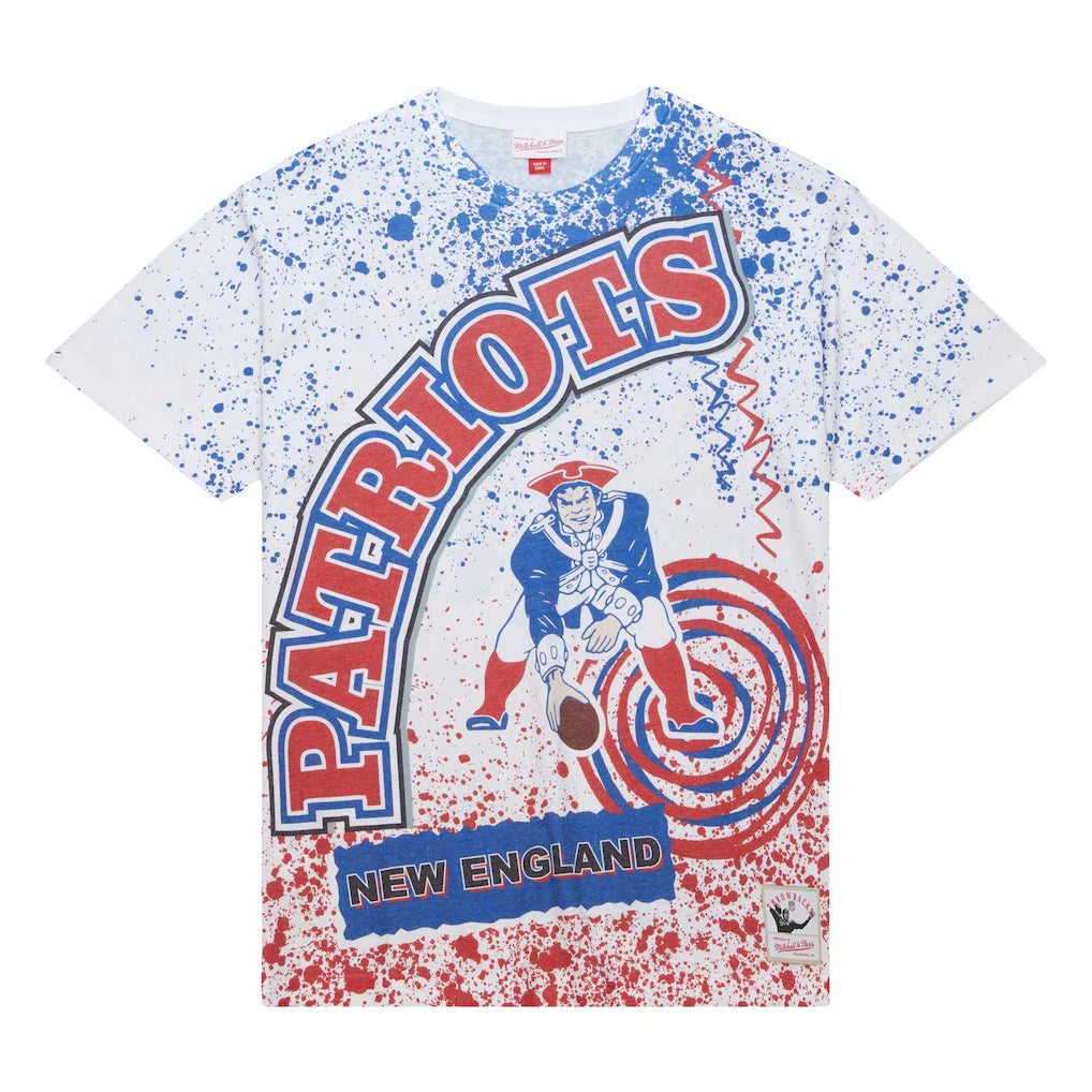 New England Patriots - Team Burst Sublimated T-Shirt