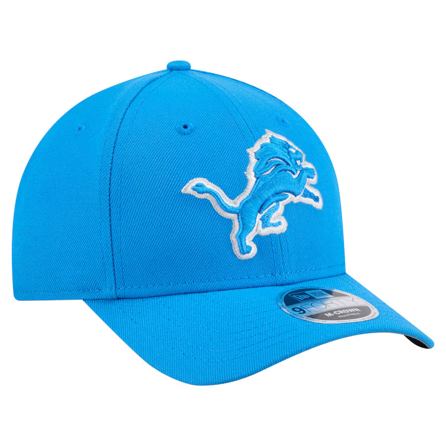 Detroit Lions - 9Forty Team M-Crown Hat, New Era