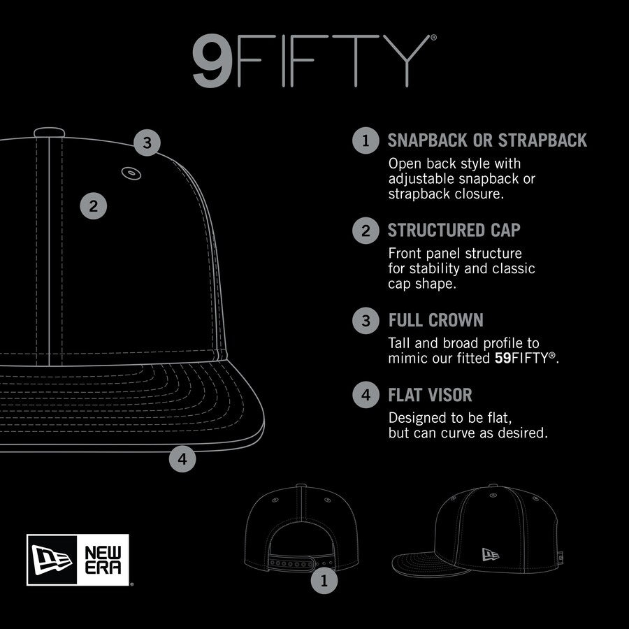 Alabama Crimson Tide - 9Fifty Plaid Snapback Hat, New Era