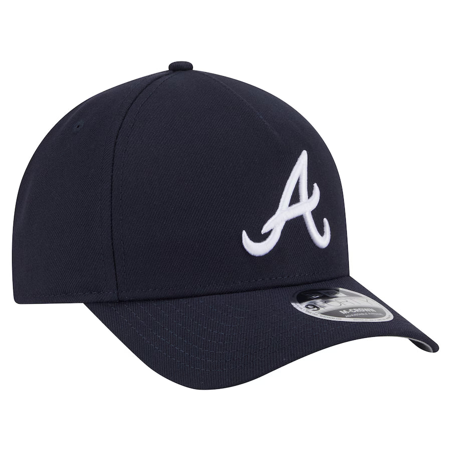 Atlanta Braves - 9Forty M-Crown Navy Adjustable Hat, New Era