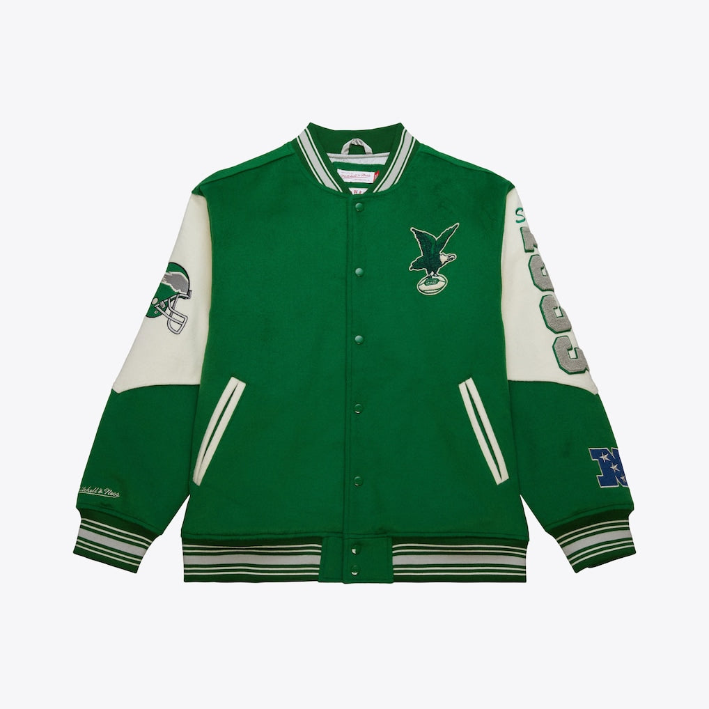 Philadelphia Eagles - NFL Team History Varsity Jacket