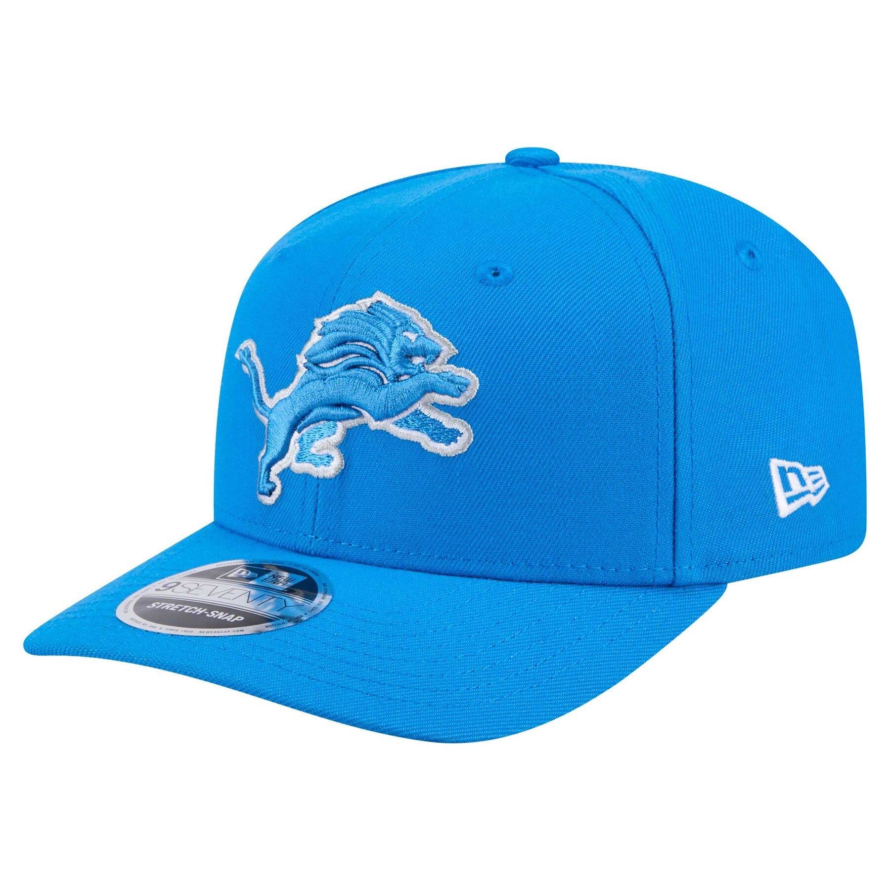 Detroit Lions - 9Seventy Primary Logo Stretch-Snap Hat, New Era