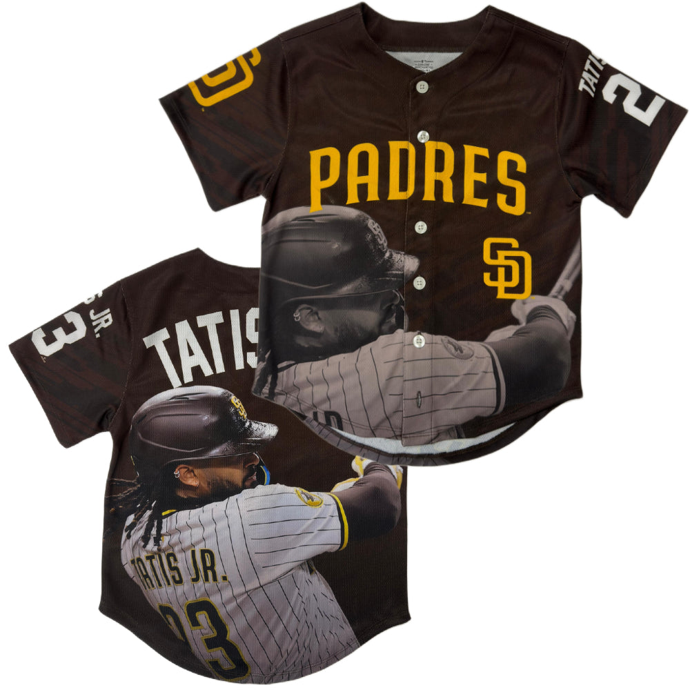 San Diego Padres - MLB Fernando Gabriel Tatis JR Sublimation Youth Jersey