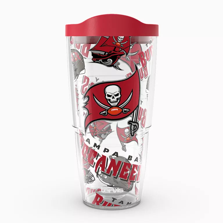 Tampa Bay Buccaneers - NFL All Over Plastic Tumbler
