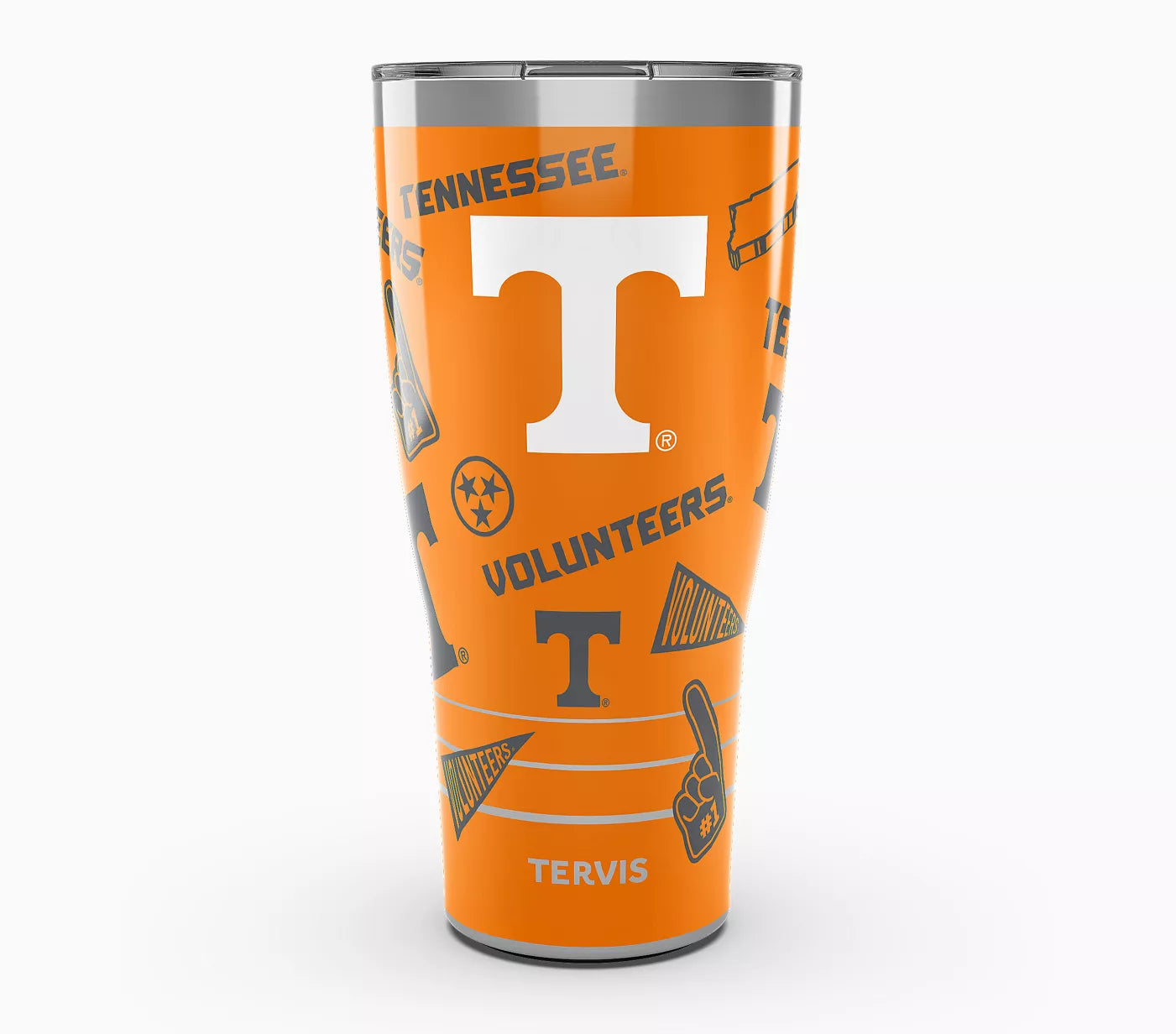 Tennessee Volunteers - Swag Stainless Steel Tumbler with Slider Lid