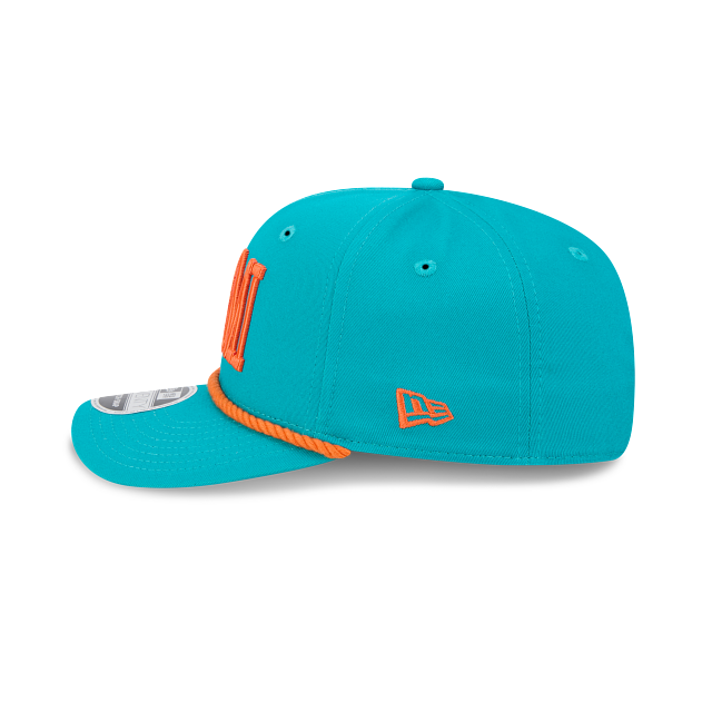 Miami Dolphins - NFL 9Seventy Woodmark Stretch-Snap Hat, New Era