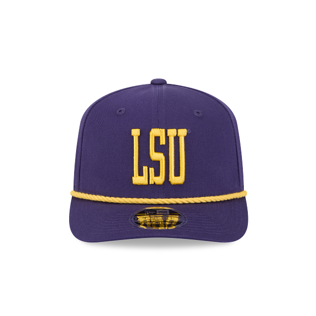 LSU Tigers - NCAA 9seventy Perform Stretch Snap Adjustable Hat, New Era