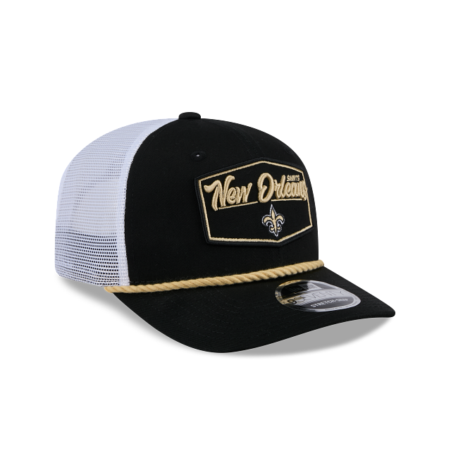 New Orleans Saints - 9Seventy Patch Stretch-Snap Trucker Hat, New Era