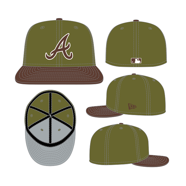 Atlanta Braves - MLB 59Fifty Color Pack Hat, New Era