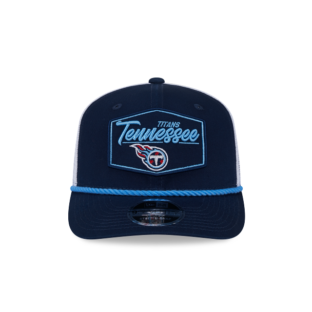 Tennessee Titans - 9Seventy Patch Stretch-Snap Trucker Hat, New Era
