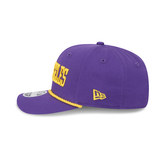 Los Angeles Lakers - 9seventy Stretch-Snap Adjustable Hat, New Era