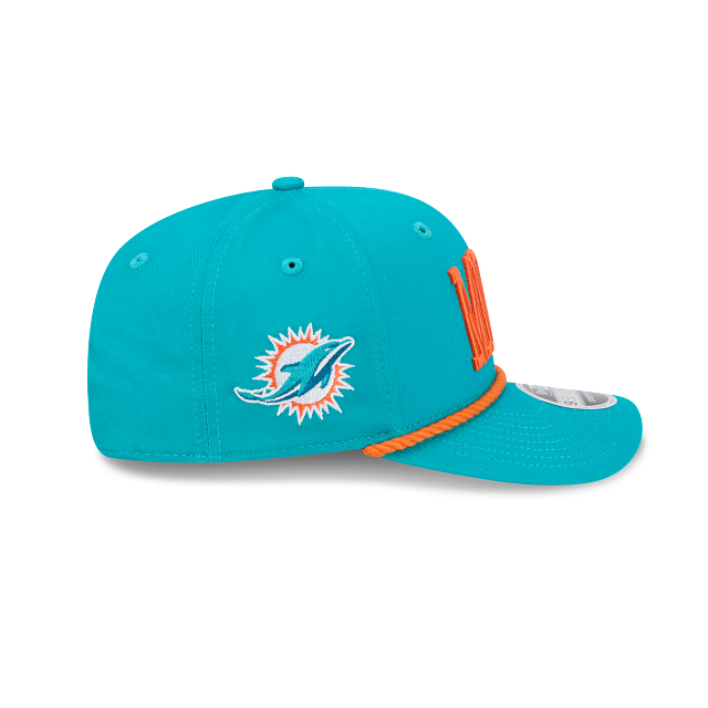 Miami Dolphins - NFL 9Seventy Woodmark Stretch-Snap Hat, New Era