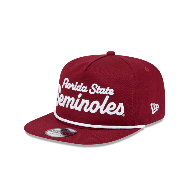 Florida State Seminoles - Golfer Team Adjustable Red Hat, New Era