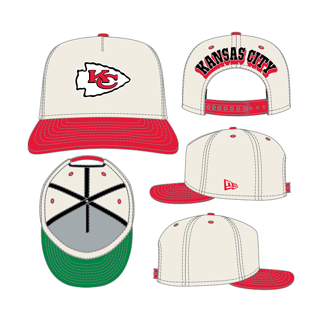 Kansas City Chiefs - NFL 9Fifty Rear Hit Team Color Hat, New Era