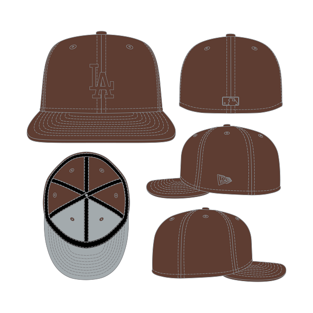 Los Angeles Dodgers - MLB 59Fifty Color Pack Hat, New Era