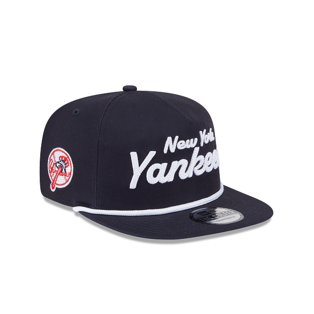 New York Yankees - Golfer Team Text Snapback Hat, New Era