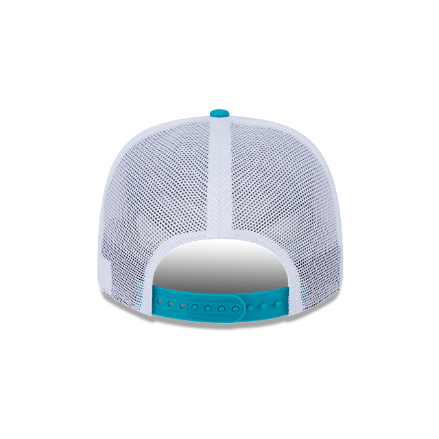 Miami Dolphins - 9Seventy Patch Stretch-Snap Trucker Hat, New Era