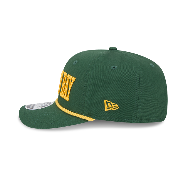 Green Bay Packers - 9Seventy Green Stretch-Snap Hat, New Era