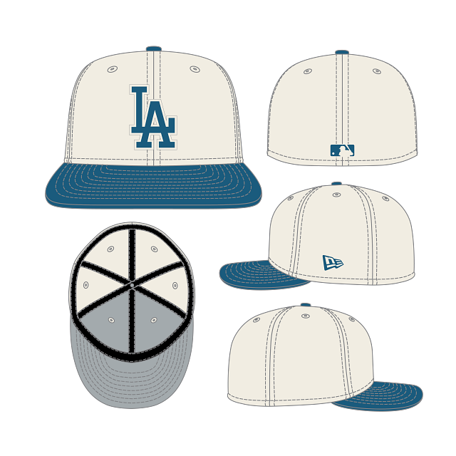 Los Angeles Dodgers - MLB 59Fifty Color Pack Hat, New Era