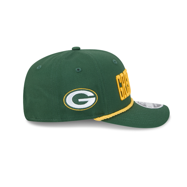 Green Bay Packers - 9Seventy Green Stretch-Snap Hat, New Era