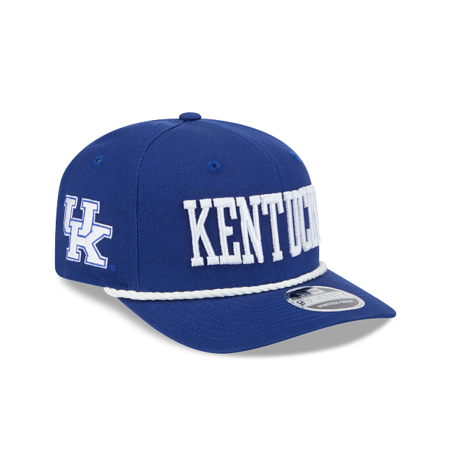 Kentucky Wildcats - NCAA 9Seventy Woodmark Stretch-Snap Hat, New Era
