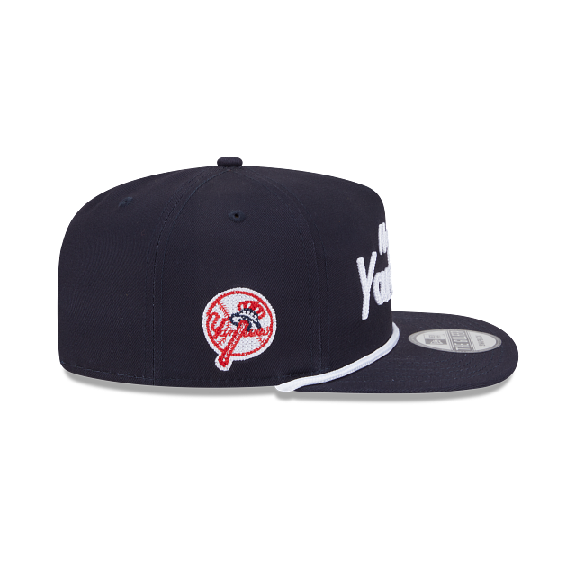 New York Yankees - Golfer Team Text Snapback Hat, New Era