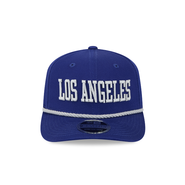 Los Angeles Dodger - MLB 9Seventy Woodmark Stretch-Snap Hat, New Era