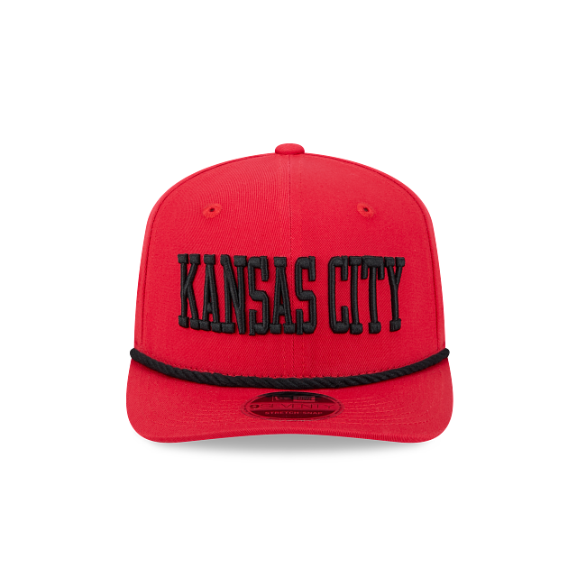 Kansas City Chiefs - 9Seventy Red Stretch-Snap Hat, New Era