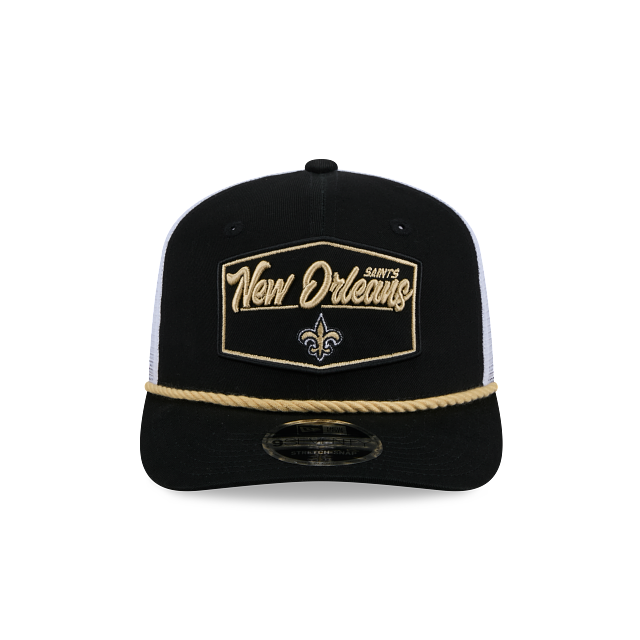 New Orleans Saints - 9Seventy Patch Stretch-Snap Trucker Hat, New Era