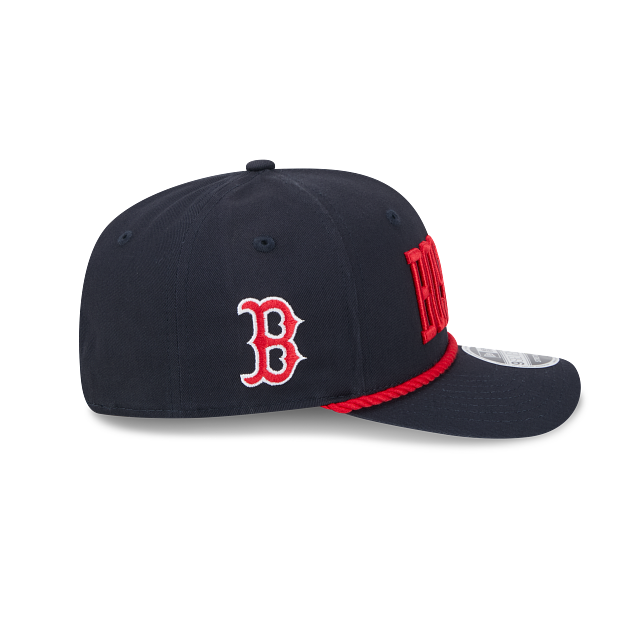 Boston Red Sox - MLB 9Seventy Woodmark Stretch-Snap Hat, New Era