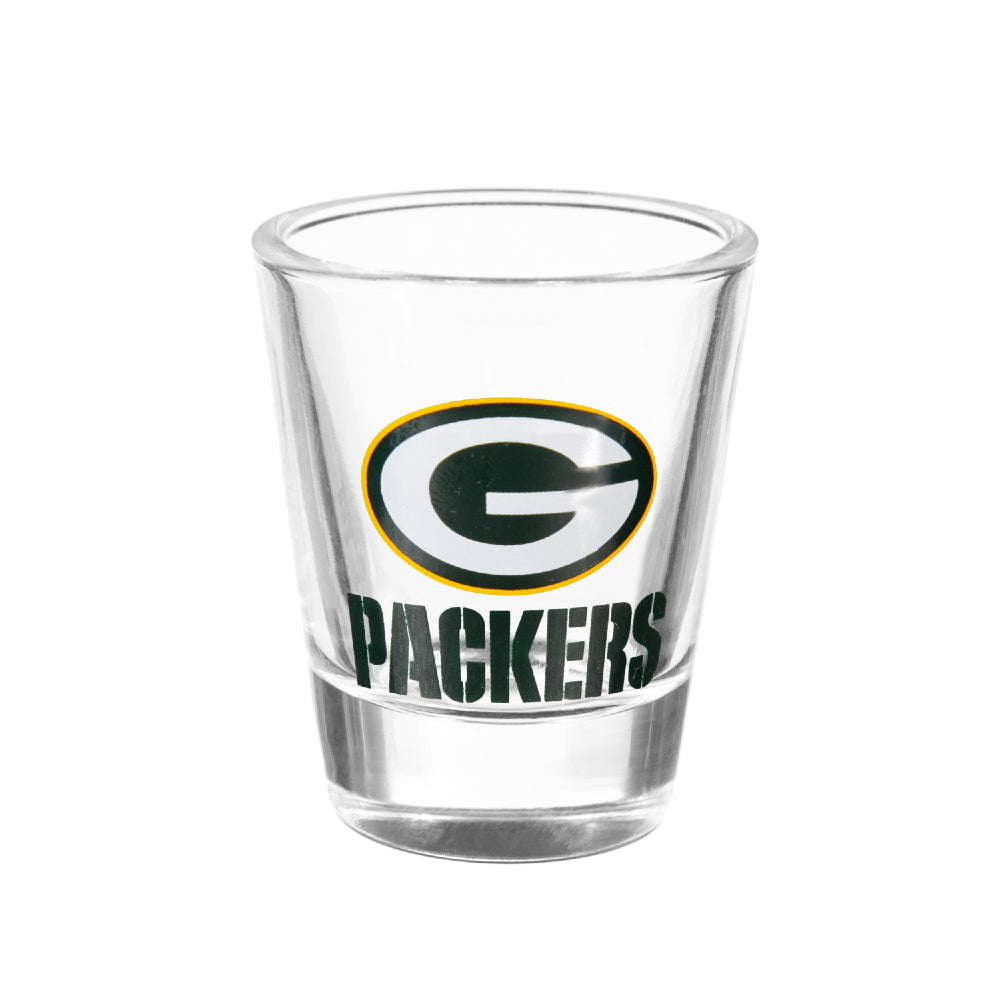 NFL Green Bay Packers - Glass and Ceramic Shot Glass Set
