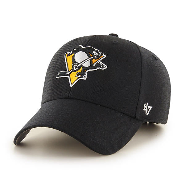 Pittsburgh Penguins - MVP Adjustable Hat, 47 Brand
