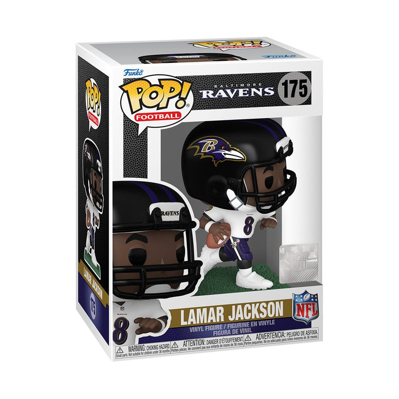 Funko POP! NFL: Baltimore Ravens - Lamar Jackson (Away) Vinyl Figure