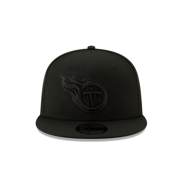 Tennessee Titans - Black on Black 9Fifty Basic Snapback Hat, New Era