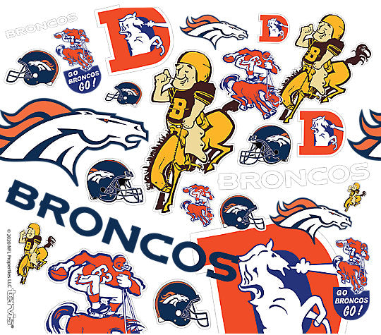 Denver Broncos - NFL All Over Plastic Tumbler