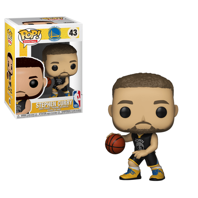 Funko POP! NBA: Golden State Warriors - Stephen Curry - Series 2