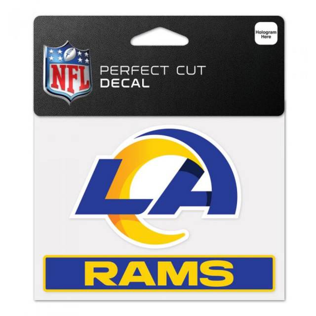 Los Angeles Rams - Logo Perfect Cut 4" x 5" Decal