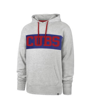 Chicago Cubs Hooded Crop Sweatshirt