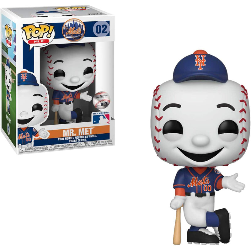 Mr. Met: Funko POP! Vinyl Mascot for Major League Baseball's New York Mets