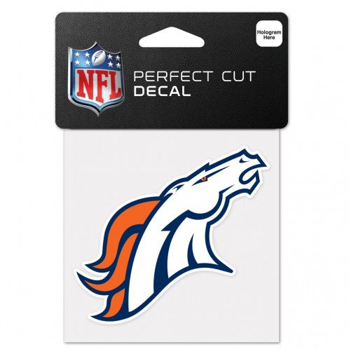 Denver Broncos Perfect Cut Color Decal 
